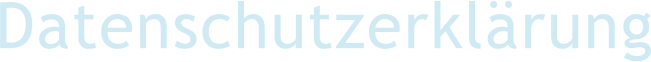 Datenschutzerklärung